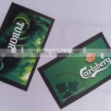 Promotional bar mat