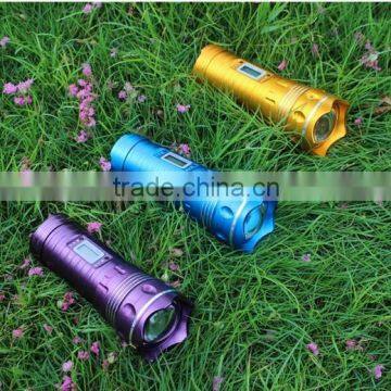 A-ok Yellow Blue White Led Light Fishing Equipment Three Color Aluminium Fishing Light photo-3