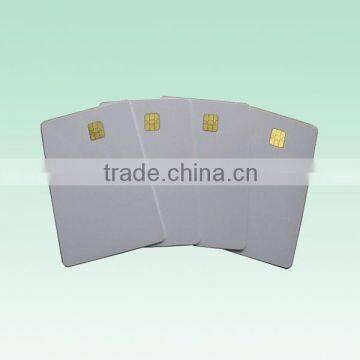 Glossy Inkjet Printable Contact Blank PVC IC Card SLE 4442 Chip for Epson Canon Inkjet Printer IC Smart Card