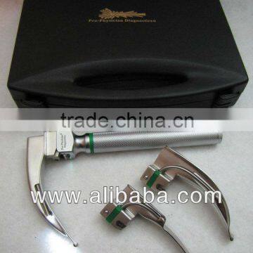 Macintosh fiber-optic laryngoscope macintosh set