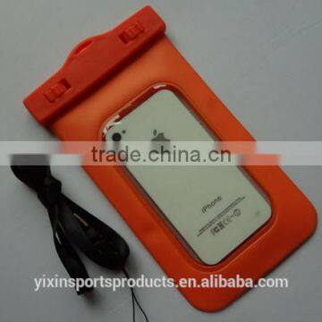 bright PVC Waterproof Phone Cases Bags