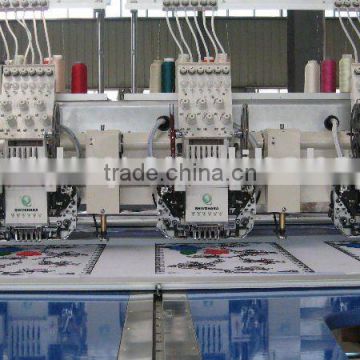 multi-head embroidery machine