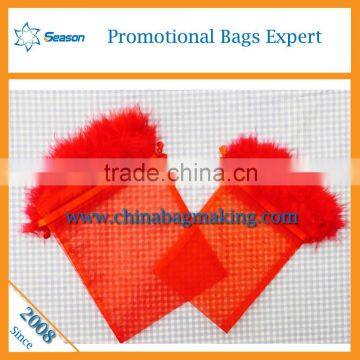 2015 Wholesale Large Satin or Lace Drawstring Bag satin Pouch                        
                                                Quality Choice