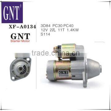 excavator engine starter motor for PC30 PC40 3D84