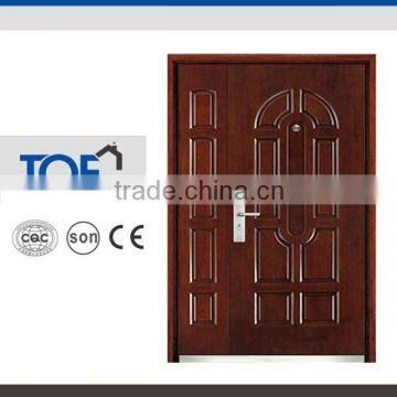 New double leaf wood doors