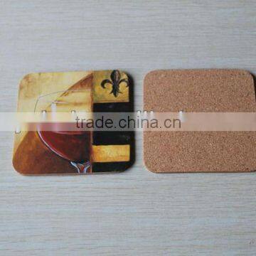 promotional gifts MDF coaster, cork coaster