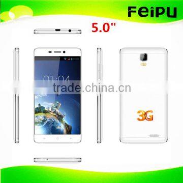 Hot selling 5.0 QHD Screen MTK6580 Chipest 3G 1GB RAM 8 GB ROM wide screen smartphone