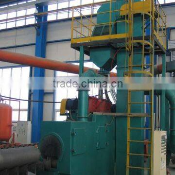 Roller Conveyor Gas Bottle/Cylinder Shot Blasting Descaling/Cleaning Machine