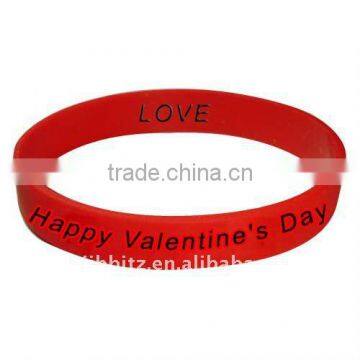 Silicone Bracelet for Valentine 2012