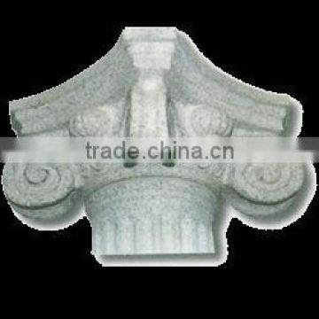 hand-carving stone column & pillar cap,stone pillar cap