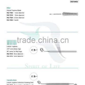 Scleral Trephine Blades