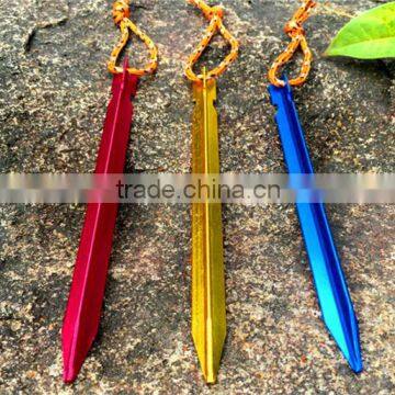 Aluminium V-shape Tent Stakes photo-2
