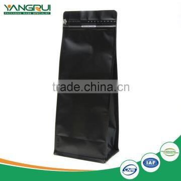 stand up pouch with zipper coffee bag kraft paper