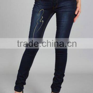 Ladies sknny Denim long Pant