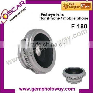 Other Mobile Phone Accessories mobile phone lens Fisheye lens F-180