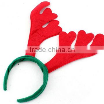 Fashion Wholesale Item Promotional Christmas Deer Antlers Head Buckle Size Party Prom Christmas Gift