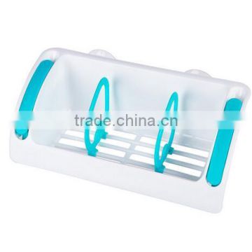 Fashion sucker kitchen tools sink storage racks/ kitchen drain suction type rack