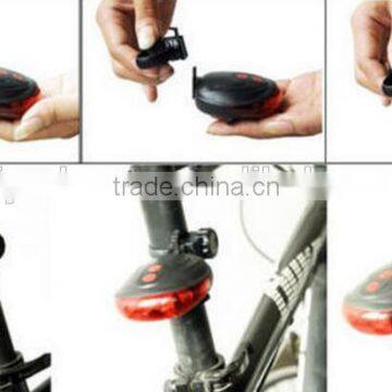 Best Selling 5LED Bicycle Rear Light /bike Tail Lights /bicycle Laser Light photo-4