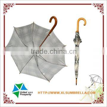 23" double layer promotinal stick automatic umbrella