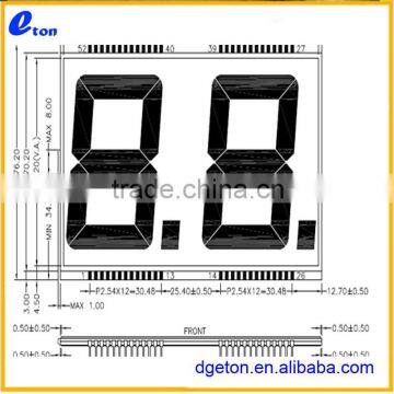 2 Digit Segment Type Custom Lcd Display photo-3