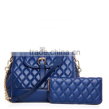 Diamond-stitched Tote Bag Quilted Set Bag Fashionable Quilted Bag