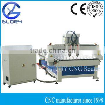 Two Z Axis Spindles CNC Milling/Carving/Engraving/Drilling Router Machine GLORY Brand