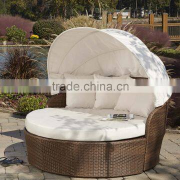 Wholesale China Manufacture Modern Round Rattan Daybed photo-5