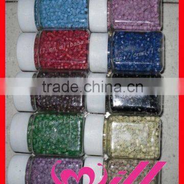 colorful micro beads hair extension screw micro rings tool micro rings for hair extension