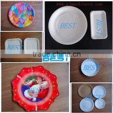 2014high quality coating paper plate machine