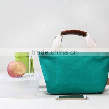 Colorful Canvas Lunch Bag ISO9001:2008 Factory