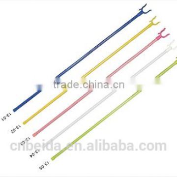 Colourful PVC cover for cloth hanger fork with competitive price