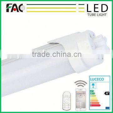 control by Mobile APP smart dlc led tube 4 feet