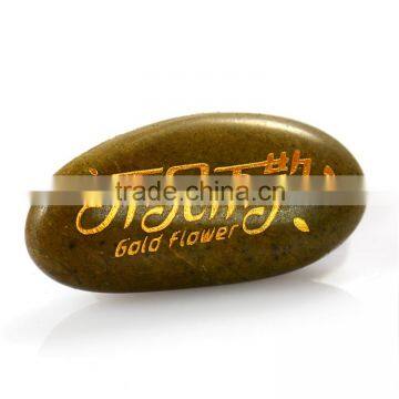 Engraved Pocket Stones Word Stones Engraving Gemstone and River Stone OEM ODM