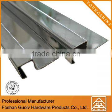 special shape aluminum edging tiles for home decoration