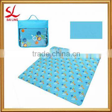 Polar Fleece Picnic Blanket Waterproof Softtextile Picnic Blanket Printed Folding Picnic