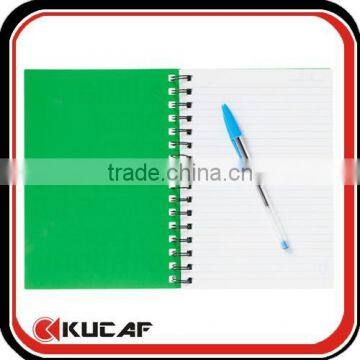 Customized different size spiral notebook