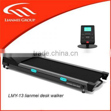 Desk treadmill with speed from 0.8-8km/h,max.loading 150kgs, with bluetooth