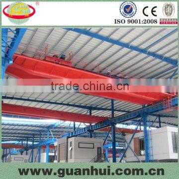 heavy duty electric double girder motor driven eot crane