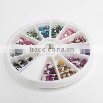 Beautiful new fashion mixed shape nail decoration 3d