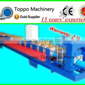 Colored Coated Metal Roof Ridge Cap Roll Former
