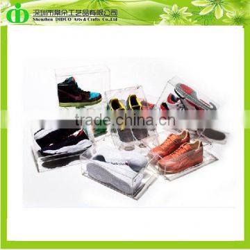 DDO-0004 Promotional Transparent Glass Box for Shoes, Shoes Packing Box