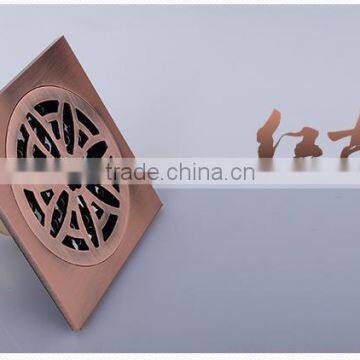 LABRAZE LE8404H Bathroom/kitchen Brass Floor Drains With Antique Brushed photo-2