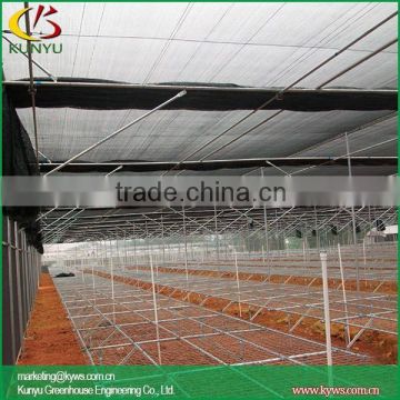 High quality low cost black shade cloth agricultural shade house