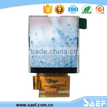 Saef 1.77 inch tft lcd module Portrait type lcd display used in industrial intelligent