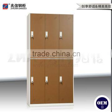 Antique 6-door Office School Furniture Locker Clothes Steel Locker photo-2