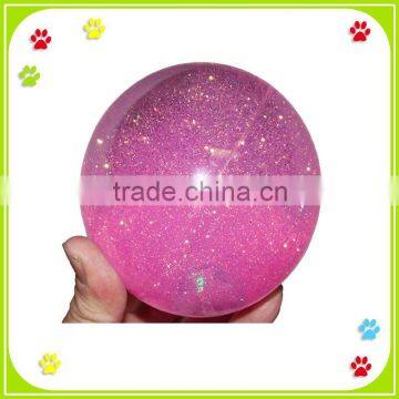 LED Glitter Water Bouncing Ball
