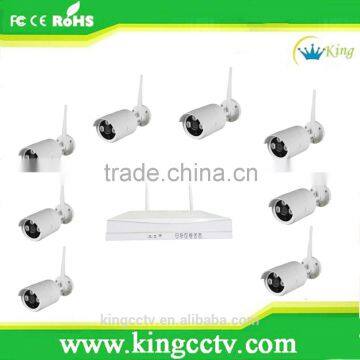 720P IP Camera Wireless Wifi NVR Kit HD IR Bullet Outdoor CCTV Surveillance System