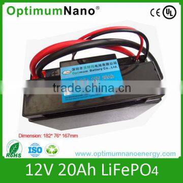 12v 20ah lithium ion golf trolley battery