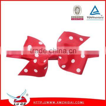 Fashion 4'' Ribbon Hair Bows Hairband Baby Girl Hair Accessories Kids Headband