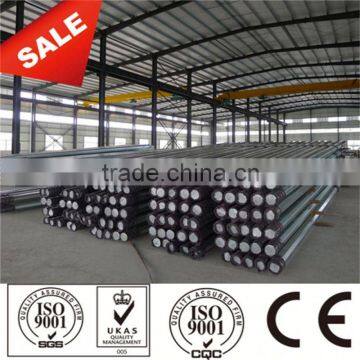 High Quality Galvanized Conical Steel Lamp Pole photo-4